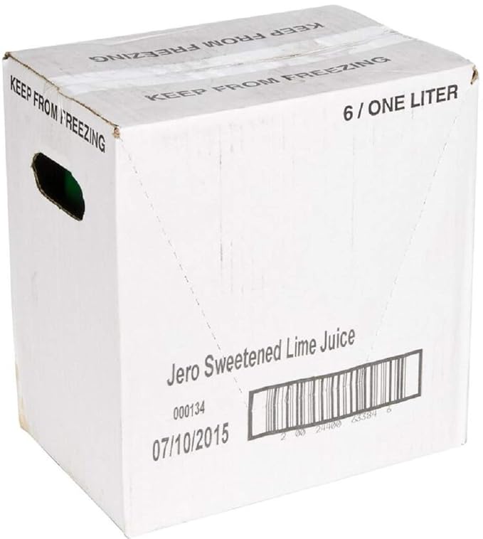 Jero MIXER JERO LIME JUICE PLASTIC 1 liter (6 count)