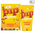 Pip Organic Pineapple &amp Mango Smoothie Wedges - 4 x 180ml (24.35fl oz)