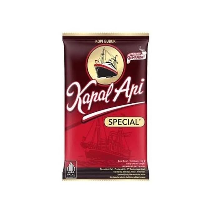 Kapal Api Indonesia Coffee Kopi Bubuk Special 60g (Pack of 1)