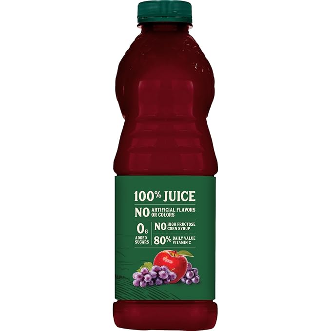 Tree Top 100% Juice Apple Grape 64 Fl Oz (Pack of 8)