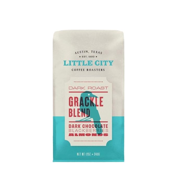 Grackle - Roasted by Little City Coffee Roasters - Whole Bean Coffee - 5 Pound Bag