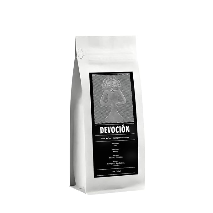Nasa We'sx - Indigenous Coffee - Roasted by Devocion - Freshly Ground Coffee - 12 Ounce Bag