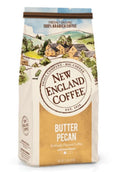 New England Coffee Ground Coffee Butter Pecan Medium Roast 11oz Bag (Pack of 6)