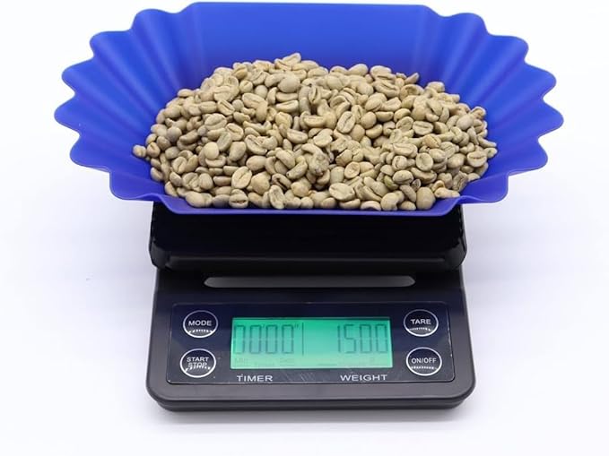 Coffee Roaster Bundle SR800 Glass Extension Tube Pour Over DIgital Scale (2lbs) Sample Pack of Green Beans (2-Pack) Sample Trays Chaff Brush