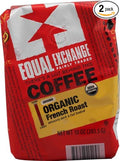 EQUAL EXCHANGE: Coffee Ground French Roast Organic 10 oz (Pack of 2)