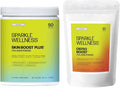 Sparkle Wellness Skin Boost Plus (No Flavor) [50-Serves] &amp Bone Mineral Boost (No Flavor) [30-Serves] | Collagen with VERISOL and FORTIBONE to Improve Skin Hair &amp Nail Health &amp Support Bo