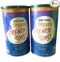 Trader Joe's Fair Trade Organic French Roast Decaf 13 oz (Pack of 2)