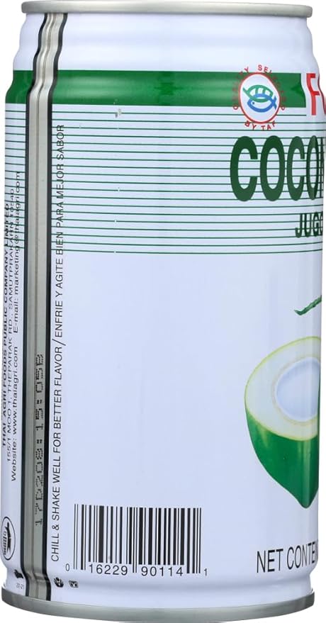 Foco Juice Coconut 11.8-Ounce (24 Pack) ( Value Bulk Multi-pack)