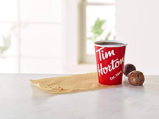 Tim Hortons Tim Horton's 100% Arabica Dark Roast Ground Coffee 875g/30.86 Ounce