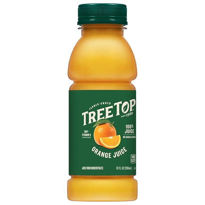 Tree Top 100% Orange Juice 10 Fl oz. (Pack of 24)