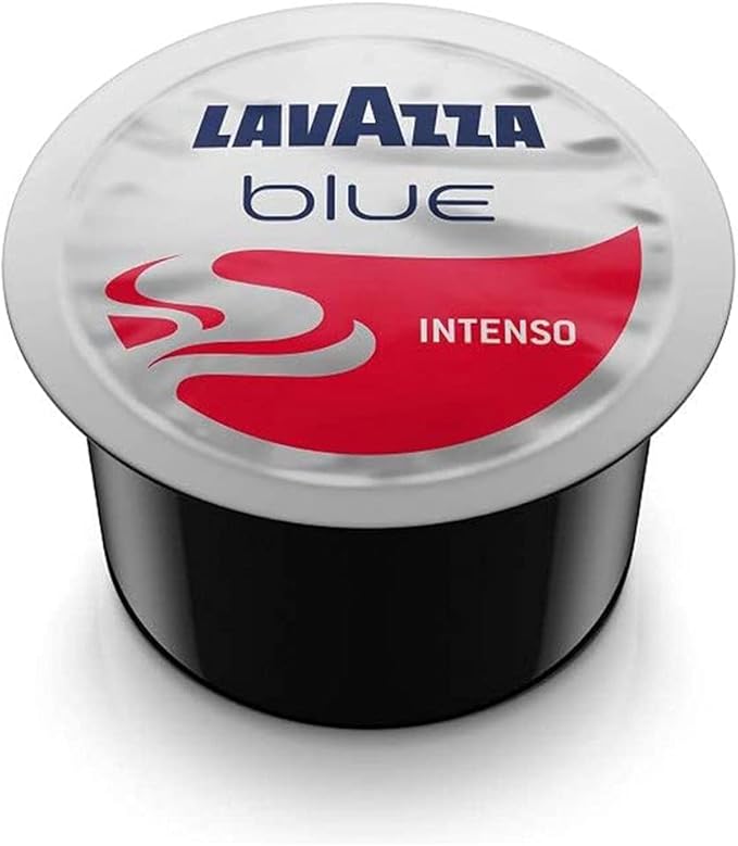 Lavazza BLUE Capsules Espresso Intenso Coffee Blend Dark Roast - Pack of 200 (2 Boxes of 100 capsules) (200 Capsules)