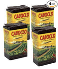 Cafe Caboclo 500g | Torrado e Moído | Roast and Ground Coffee 17.60oz (PACK OF 4) |GLUTEN FREE| by Caboclo