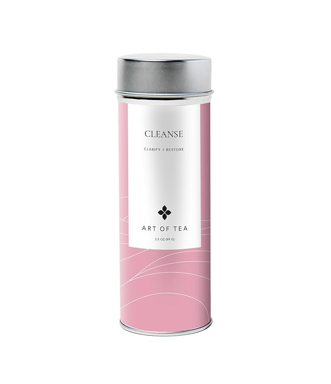 Art of Tea | Cleanse 3.5oz (Green Tea Ginger and Pomegranate Tea) | Wellness Loose Leaf Artisan Tea
