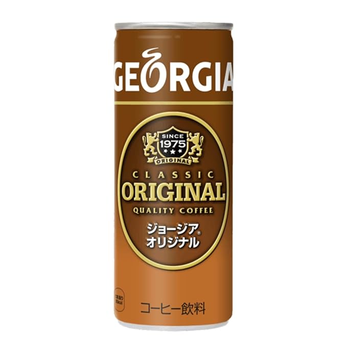 Georgia Coffee Original Japan Coffee 250g (Pack of 30) MADE IN JAPAN
