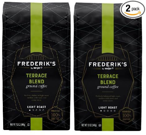 Terrace Blend Ground Coffee Light Roast (Pack Of 2 Bags) 12 oz