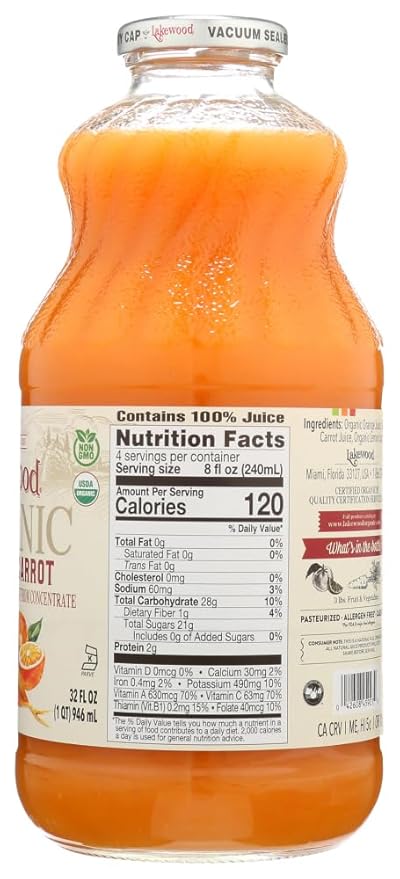 Juice-Orange Carrot (Pack of 12)