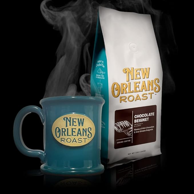 New Orleans Roast - Chocolate Beignet Ground Coffee 12oz (Pack of 3)