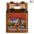 Sprecher Orange Dream Soda 64 Fluid Ounces (Pack Of 6)