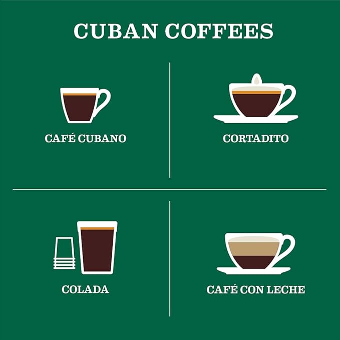 Cafe La Llave Cuban-Style Espresso Dark Roast Ground Coffee10 oz BricksIncludes 1 Bonus Cafe Gaviña – Rich Bold Flavor(Pack of 16)