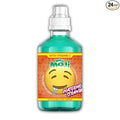 MOJI-MOJI Kids Vitamin Drink – with Vitamins A B &amp E Fun Emoji Bottles 4 Flavors Sports Cap Spill-Resistant 10.1 Fl Oz Pack of 24 (10.1 Fl Oz Watermelon Strawberry)