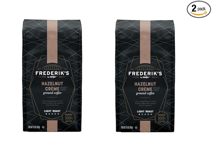 Pack of 2 Hazelnut Crème Ground Coffee 12 oz