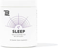 TB12 Sleep - Sleep Supplement with Magnesium L-Theanine Chamomile GABA and Melatonin to Fall Asleep Faster Promote Relaxation and Improve Sleep Quality. Stress and Mood Nightly Support