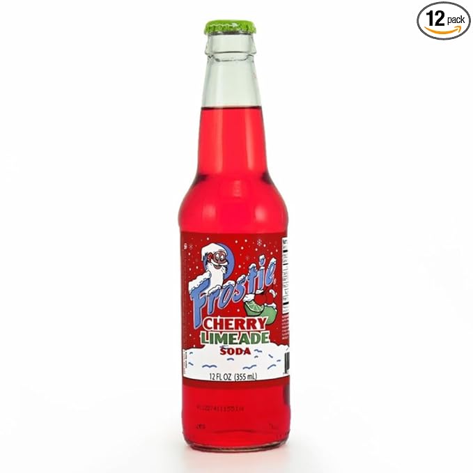 Orca Beverage Cherry Limeade 12 Pack Glass Bottle Soda