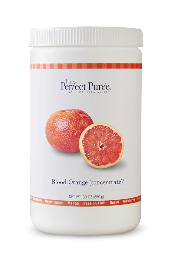 The Perfect Puree Blood Orange Concentrate 30 Ounce - 6 per case.