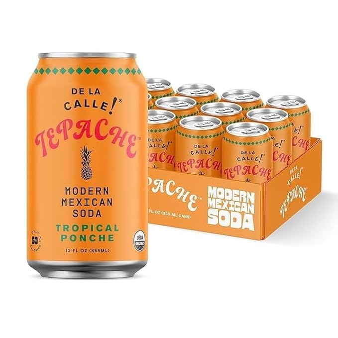 De La Calle Tepache Tropical 12 fl oz (Pack of 12)