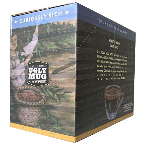 Ugly Mug Coffee Flavored Single Serve UGLY CUPS | Butter Pecan (96 Pack)