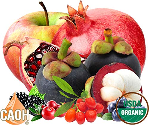 Mangosteen Elixir - Organic Mangosteen Juice Blend from CAOH® (6-32 oz Bottles)