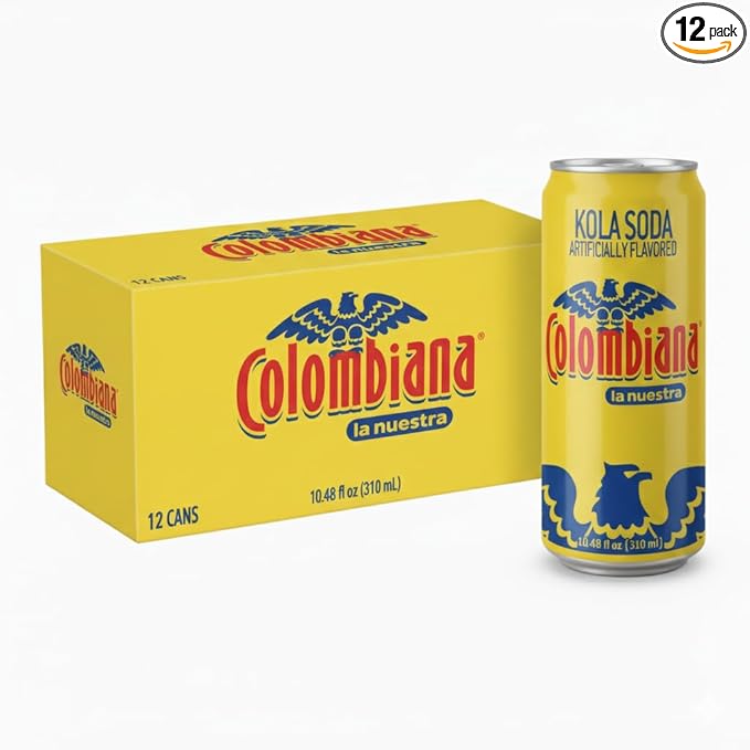 Soda Colombiana la nuestra Postobon 12 Pack 10.5 oz. Cans - Imported from Colombia
