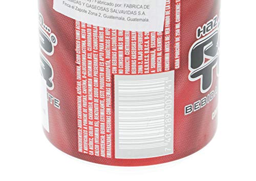 Raptor Energy Drink with Sparkling Fruit Punch Flavor Beverage 16Oz/473ml - Bebida energética Raptor con bebida de sabor a ponche de frutas espumosas 16Oz/473ml (12 Pack)