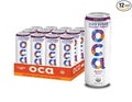 OCA ZERO Berry Acai Organic energy drink zero sugar gluten-free vegan plant-based 12 Fl Oz (12 pack)