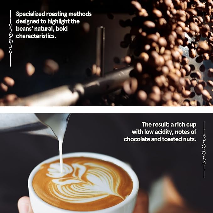 BROOKLYN COFFEE Whole Bean Breakfast Blend Light Medium Roast (5lb) Delicate Smooth Low Acidity - Fresh Bulk Coffee Beans Roasted Weekly in NYC