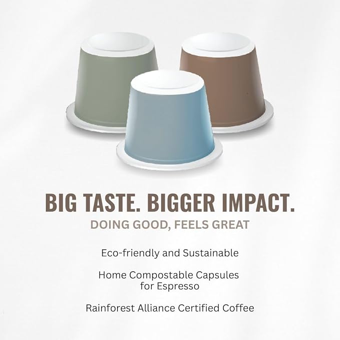 Tayst Espresso Pods Espresso Variety Pack Assortment Coffee Capsules Compatible with Original Nespresso Machine Sustainable Single Serve Pack of 30