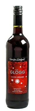 Grandpa Lundquist Glogg Winter Beverage 25.4Floz Bottles (Original Glogg Winter Beverage) (3 pack)