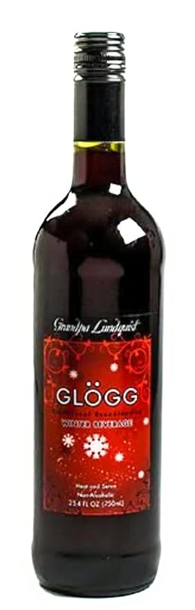 Grandpa Lundquist Glogg Winter Beverage 25.4Floz Bottles (Original Glogg Winter Beverage) (3 pack)