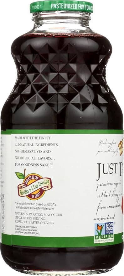 Knudsen Just Juice Tart Cherry 32 fl.oz (Pack of 6)