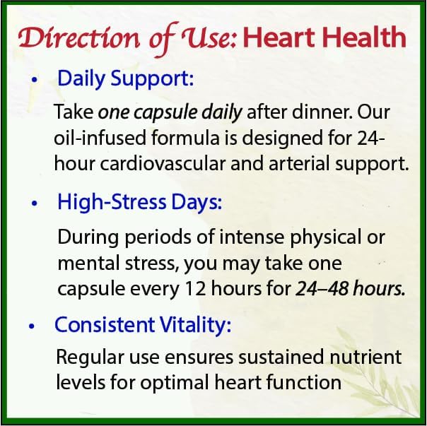 Heart Health Blend CholesterolSupport | USDA Organic Supplement w/Extracts of Green Tea Dandelion Bitter Melon Moringa | 60-Day Supply | Vegan Non-GMO Gluten-Free Made in USA