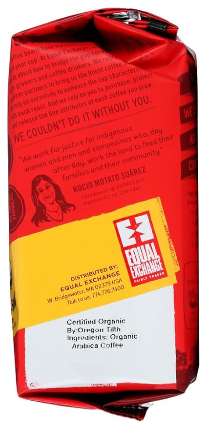 Equal Exchange Organic Mind Body &amp Soul Coffee Ground Medium Roast -- 12 oz - 2 pc