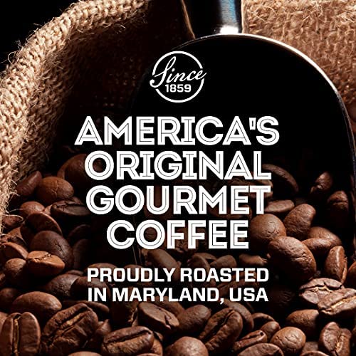 Eight O'Clock Coffee 100% Arabica Colombian Peaks Medium Roast Ground Coffee Kosher Certified 20 Oz (Pack of 2)