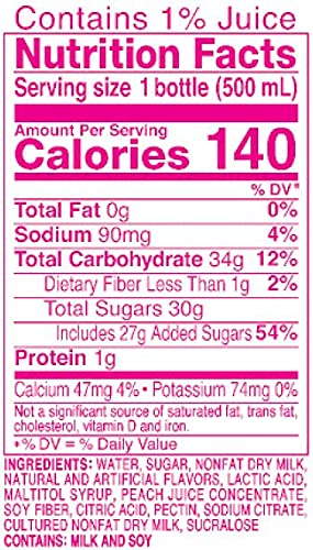 CALPICO White Peach Non-Carbonated Drink Japanese Beverage Contains Peach Juice Concentrate Sweet and Tangy Asian Drink 16.9 FL oz. (Pack of 24)