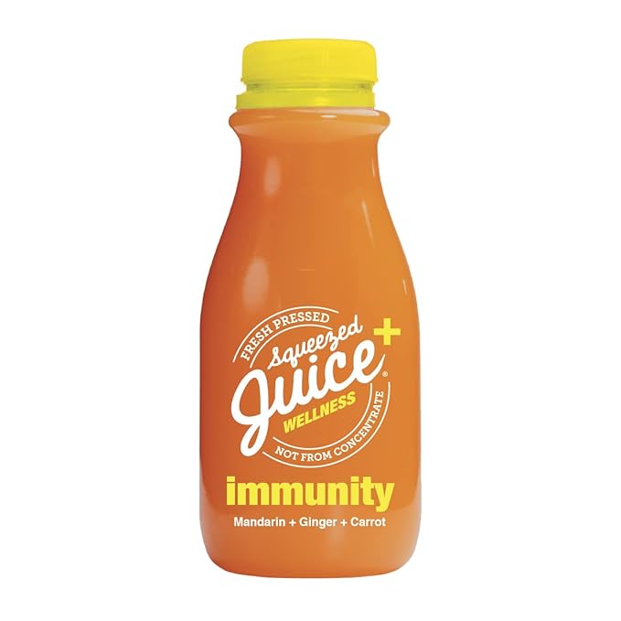 Squeezed Juice Functional MIXED BOX - 11 FL OZ Single-Serve Bottles 2 Bottles of 3 Flavors 6 Pack - 100% Juice
