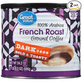 French Roast Ground Coffee Dark Roast 24.2 ozPack of 2