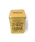 Gold Wild Weasel Civet Cat Luwak Kopi Coffee Tin Coffee 100gr