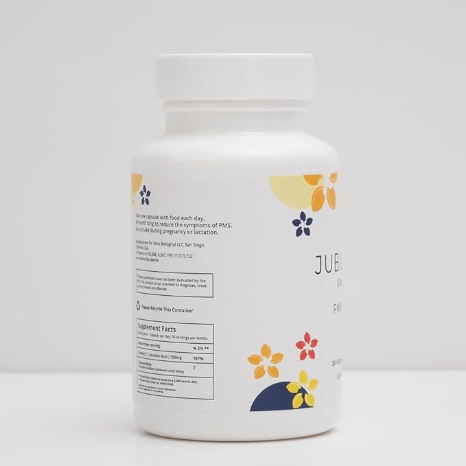 Jubilance PMS Support - Oxaloacetate PMS Relief Vitamin for Women (New Look Same Clinically Proven Formula)