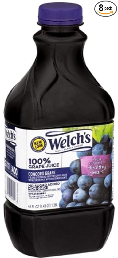 Welch's Grape Juice 46 oz - Pk of 8