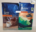 Barissimo House Blend and Medium Roast Ground Coffee 12oz 340g (Two Bags)