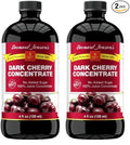 Bernard Jensen's Dark Cherry Liquid Concentrate 4 fl oz (Pack of 2)